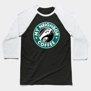 My Neighbor Coffee Baseball T-Shirt